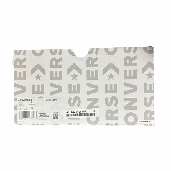 ❤️Converse Chuck 70 Hi Comme Des Garçons Play Sz 10 Mens Shoes Black Red A01793C - Picture 9 of 9